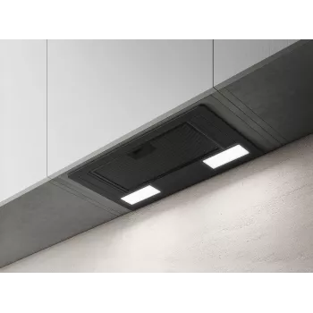 Elica ERA-LUX-BLK-60 60 cm melna Era iebūvētais deluxe nosūcējs