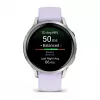 Garmin Venu 4 3.05 cm (1.2) AMOLED 41 mm Digitāls 390 x 390 pikseļi Skārienekrāns Sudrabs Wi-Fi GPS (satelīts)