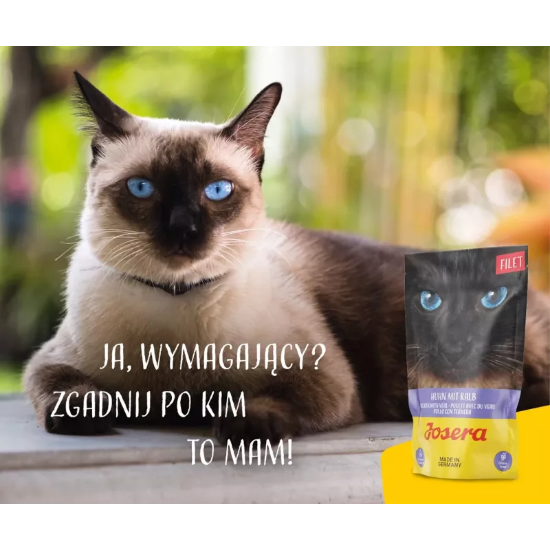 JOSERA vistas fileja ar teļa gaļu - mitrā kaķu barība - 70 g