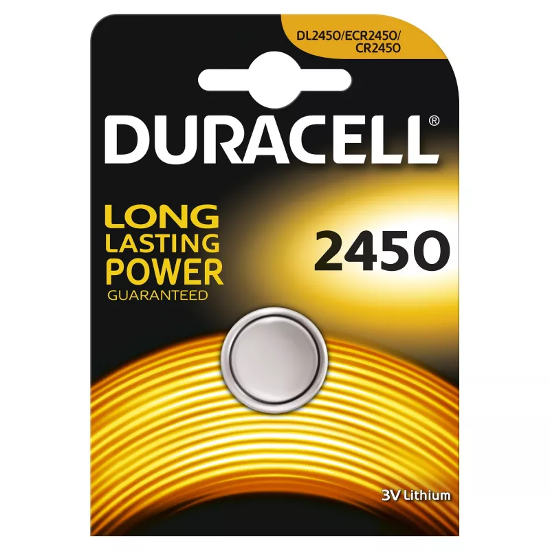 Duracell CR2450 3V vienreizējās lietošanas baterija litija
