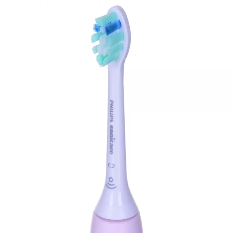 Sonic elektriskā zobu birste Philips 3100 series HX3671/11 ar spiediena sensoru, iebūvētu Li-Ion akumulatoru, 1 birstes galviņu, balta/rožaina
