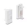 Ievietojams H-moduļa vāciņš Keystone modulim 1 pieslēgvieta DELOCK 22,5×45 mm ABS balts