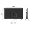 109,2cm/43 (3840x2160) JAPANNEXT JN-IPS430UHD60F 16:9 IPS 60Hz HDMI USB WLAN Speaker Melns