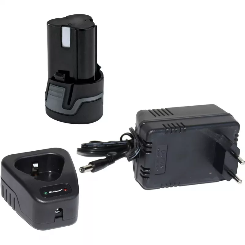 Einhell TH-CD 12-2 Li Keyless 1 kg Melns, Sarkans