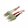Synergy 21 S216775 optiskās šķiedras kabelis 3 m LSZH OM4 2x LC 2x SC violets (S216775)