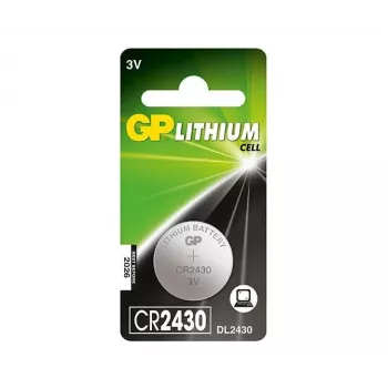 GP Batteries GP pogu elements CR 2430 3 V 1 gab. 300 mAh litija GPCR2430STD738C1