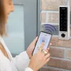 Qoltec 52448 koda slēdzene TITAN ar pirkstu nospiedumu lasītāju | RFID | BT 4.0 | kods | karte | piekariņš | durvju zvans | IP68 | EM