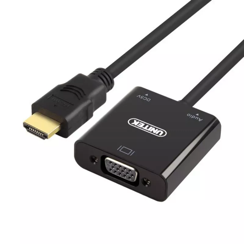 UNITEK Y-6333 interfeisa kartes/adapteris 3.5 mm, VGA