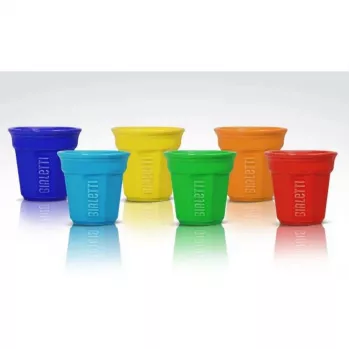 Bialetti BICCHIERINI krūze Daudzkrāsu Kafija 6 gab.