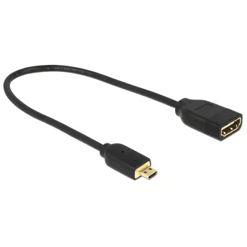 HDMI vads DeLOCK 0,2 m HDMI-A/HDMI Micro-D