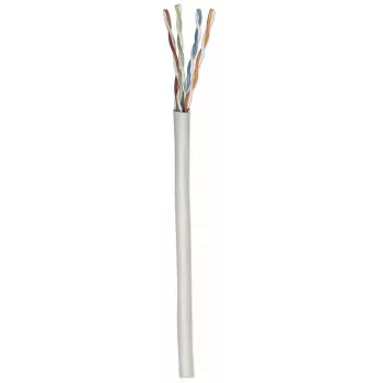 Intellinet tīkls Bulk Cat5e kabelis, 24 AWG, cietais vads, 305 m, pelēks, CCA, U/UTP, kaste
