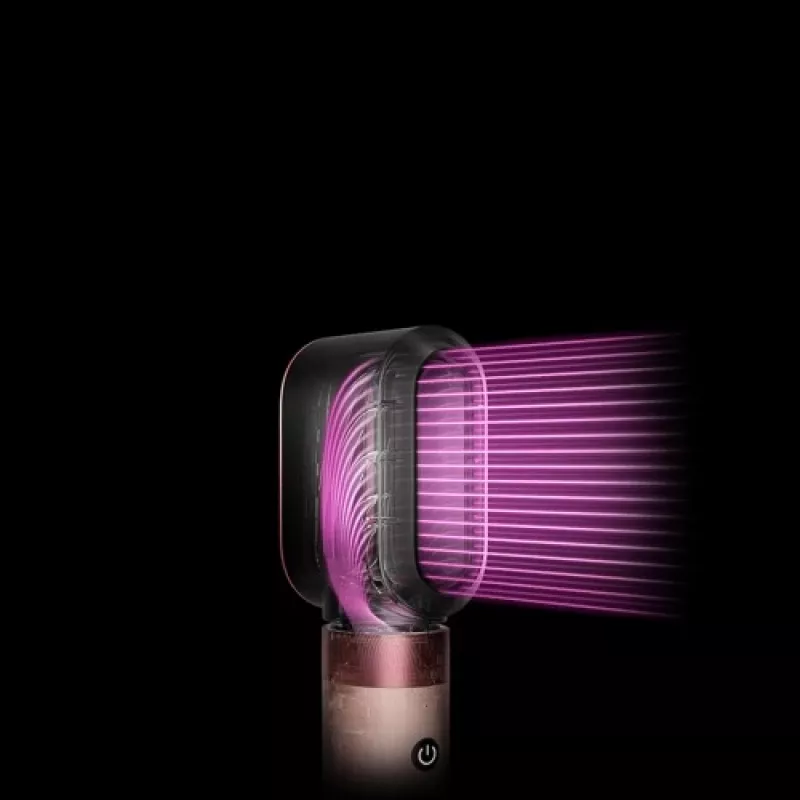 Airwrap Co-anda2x Straight + Wavy, Multistyler krēmkrāsā/rozā zeltā, Bluetooth, 1,700 W