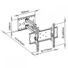 ART AR-24 152.4 cm (60) Melns