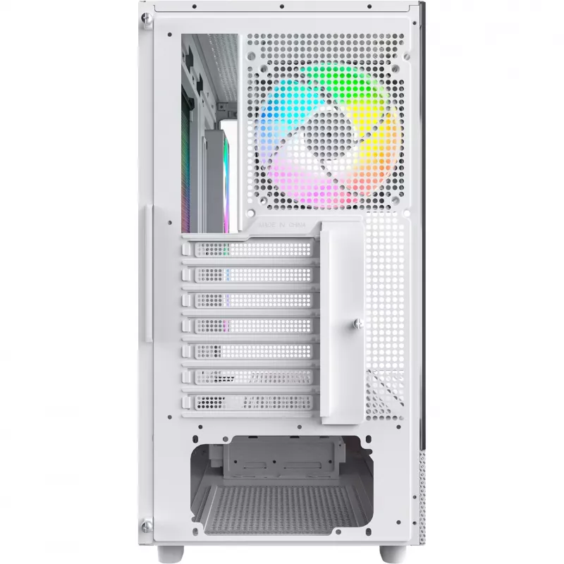 Montech XR Midi-Tower, rūdītais stikls - balta