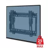 Sienas TV stiprinājums ESPERANZA ERW010 14–50 collu (35,6–127 cm) televizoriem, noliece 15°, VESA 75x75–200x200, maks. slodze 25 kg, melns