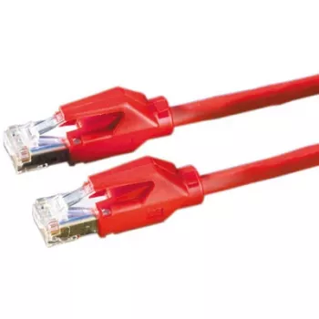 DRAKA ielāpu vads Cat.6 E klase S/FTP UC900 TM21 LSOH sarkans 2 m