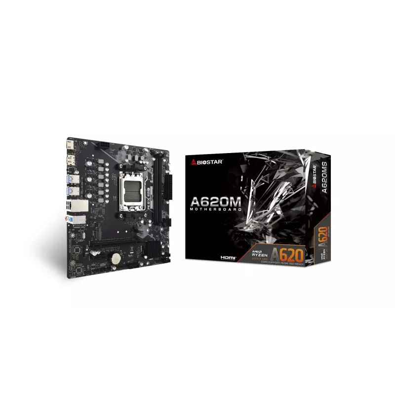 Biostar A620MS AM5 Micro-ATX mātesplate