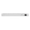 Pārvaldīts L2 tīkla slēdzis UBIQUITI USW-Aggregation — 8 SFP+ sloti, 10G atbalsts, bez ventilatora, 1U statīvā, sudraba