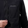 BERGHAUS Prism Half Zip Polartec® Fleece - vīriešu flīsa džemperis, L izmērs (melns)