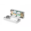 LANBERG tīkla sadales kārba PLC-6SL1-S, Cat6 S/FTP (S-STP), sudraba, 82×35×23 mm