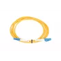 Patchcord LC/UPC-LC/UPC vienmoda Extralink G.652D 3mm 3m (vienkāršais)