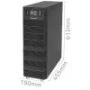 Nepārtrauktās barošanas avots QOLTEC 52283 6kVA 6000W PF 1.0