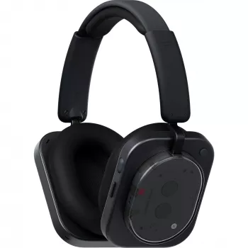 Over-ear trokšņu slāpējošās austiņas Nothing Headphone (1) — melnas, aktīvā trokšņu slāpēšana, vadu un bezvadu