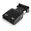 SAVIO CL-145 VGA uz HDMI pārveidotājs, audio, Full HD, melns