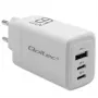 GaN lādētājs QOLTEC 51822 65W 2×USB A 2×USB‑C