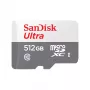 MicroSDXC SanDisk Ultra 512GB UHS-I 10. klase SDSQUNR-512G-GN3MN