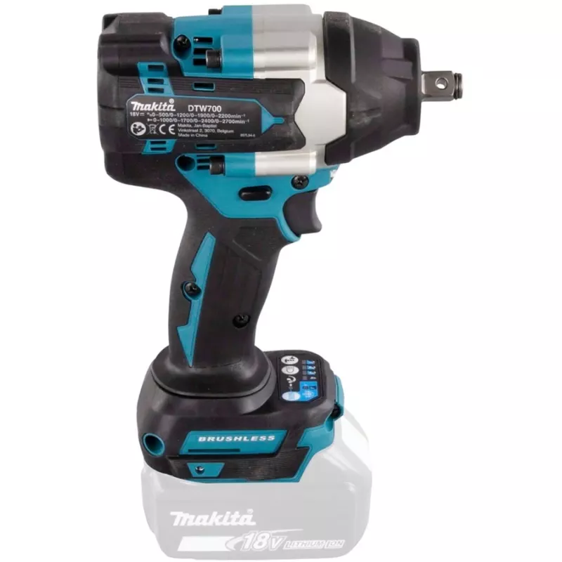 Makita DTW700Z triecienatslēga 1/2 2200 RPM 700 N⋅m Zaļa