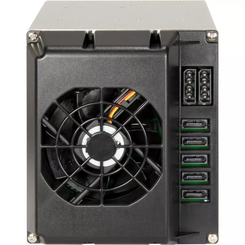 HDD korpuss Inter-Tech ST-5255 melns 2,5/3,5 collas