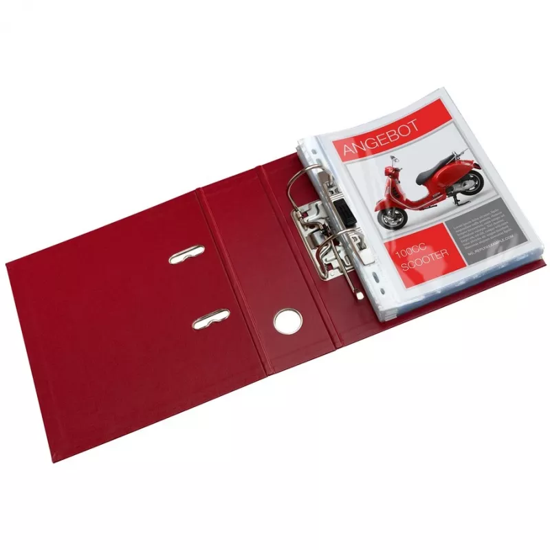 Dokumentu kabatiņa Oxford 400025671 A5 150 x 210 mm polipropilēns 100 gab.