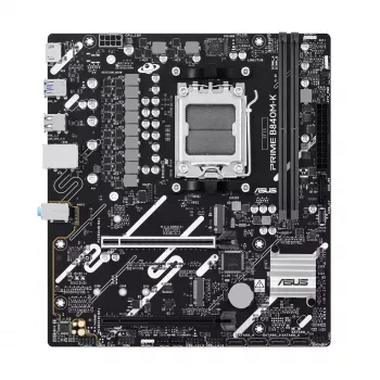 Mātesplate ASUS PRIME B840M-K — AMD B840, Socket AM5, micro ATX, DDR5, 2 DIMM, 128 GB, 2.5 GbE, M.2, SATA III