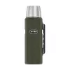 Termopudele THERMOS TH-170028 470 ml, vakuumizolēts nerūsējošais tērauds, armijas zaļa, 24 h karsts/auksts