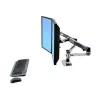 ERGOTRON LX Dual Side-by-Side Arm sudrabaini pulēts alumīnijs