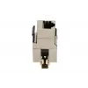 Keystone ligzda Extralink CAT6 STP RJ45, sievišķā, tērauda krāsa, 1 gab.