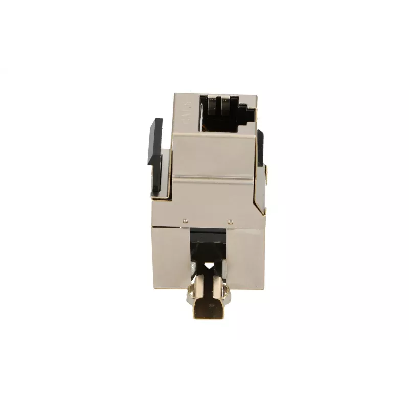 Keystone ligzda Extralink CAT6 STP RJ45, sievišķā, tērauda krāsa, 1 gab.