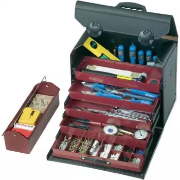 Instrumentu soma Parat Top-Line Drawer 4-gabalu 44500581 — modulārs instrumentu uzglabāšanas komplekts ar izņemamiem ieliktņiem
