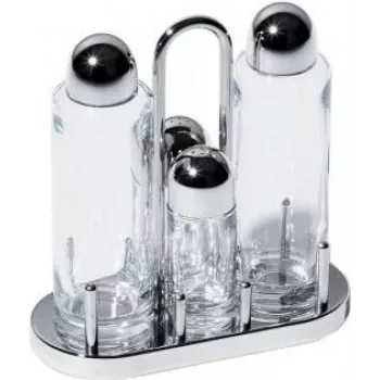 Eļļas/etiķa dozators Alessi 5070 stikls nerūsējošais tērauds 175 mm