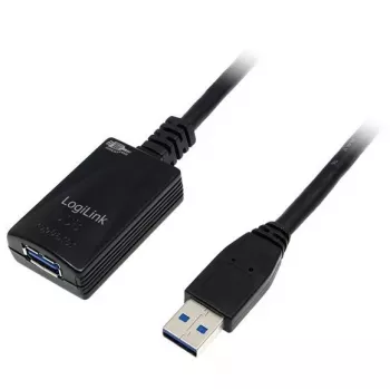 LogiLink 5.0 m USB 3.0 vīriešu/sieviešu USB kabelis USB 3.2 Gen 1 (3.1 Gen 1) 5 M USB