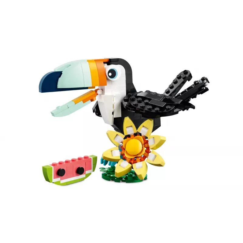 Konstruktors LEGO Creator 3-in-1 Wild Animals Tropical Toucan komplekts 31173