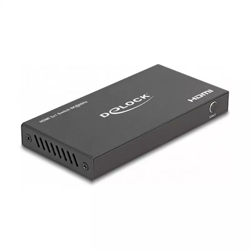 DeLOCK HDMI pārslēdzējs 3 x HDMI ieeja uz 1 x HDMI izeja 8K 60 Hz