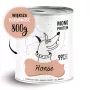Mitrā suņu barība PAKA ZWIERZAKA Pepe Horse 800 g — pilnvērtīga bezgraudu barība pieaugušiem suņiem ar zirga gaļu