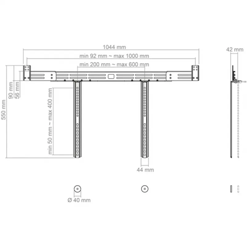 Soundbar Hagor LS-1 melns