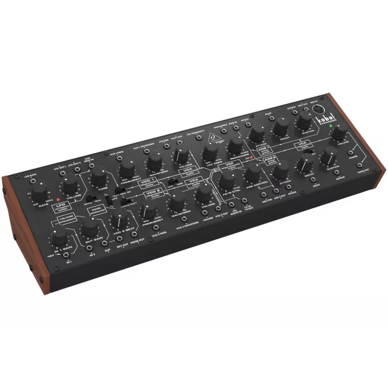 Analogais sintezators Behringer KOBOL Expander modulis — statīvā montējams paplašinājuma modulis