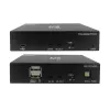 Eaton Tripp Lite Series USB-C uz HDMI pa Cat6 pagarinātāja komplekts ar KVM atbalstu, 4K 60Hz, 4:4:4, raidītājs/uztvērējs, USB, PoC, HDCP 2.2, līdz 230 pēdām, TAA - Video paplašinājums