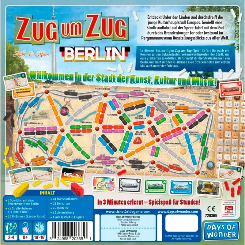 Zug um Zug: Berlin, galda spēle
