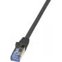LOGILINK CQ3123S LOGILINK Patchcord Cat.6A 10G S/FTP PIMF PrimeLine 30m Melns
