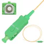 Pigtail Extralink SC/APC vienmoda G.657.A1 900µm FTTH 3 m